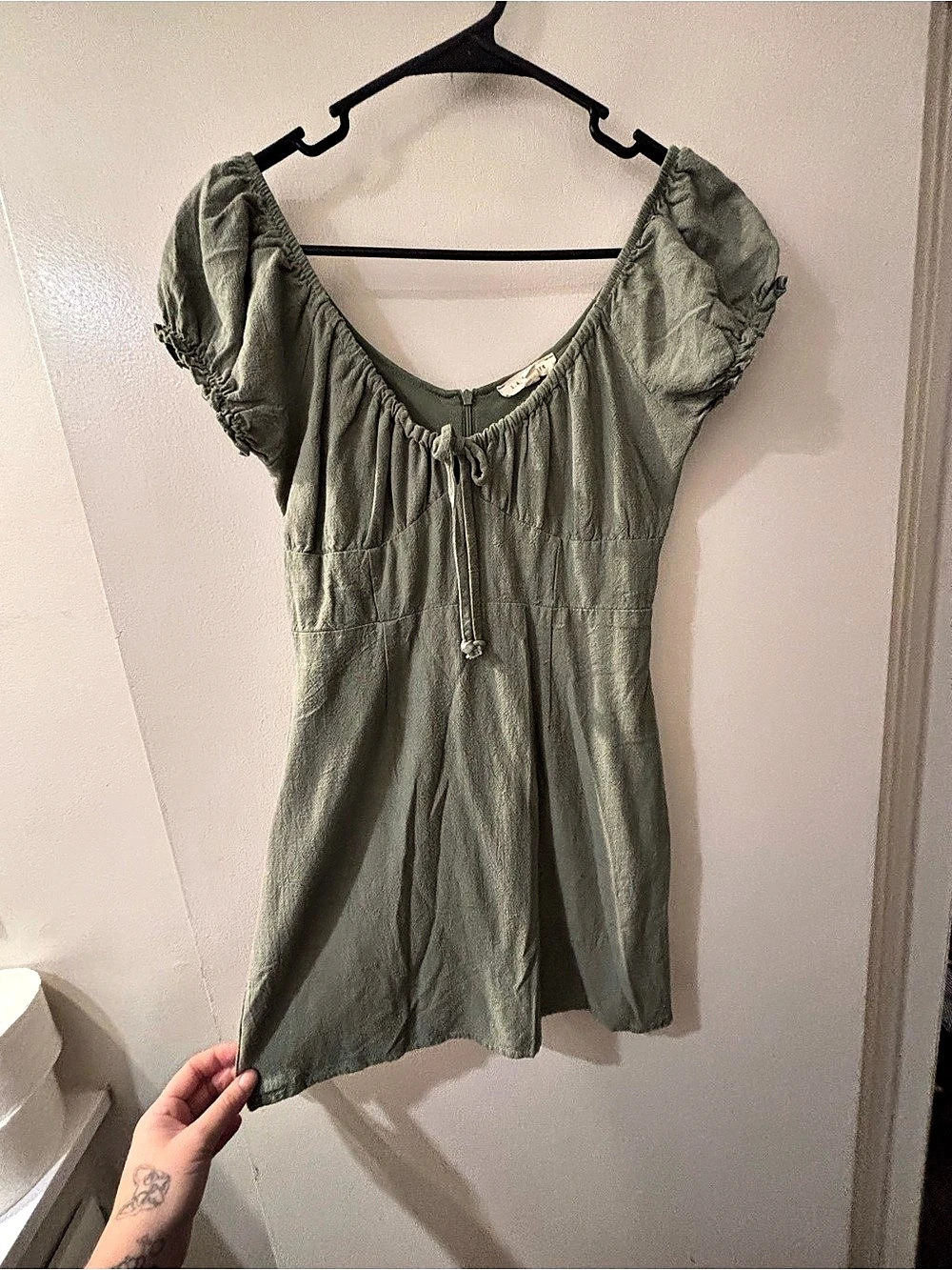 L.A. Hearts Mini Dress in Green Size Small